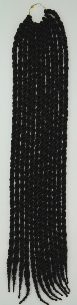 3D cubic crochet braids brown